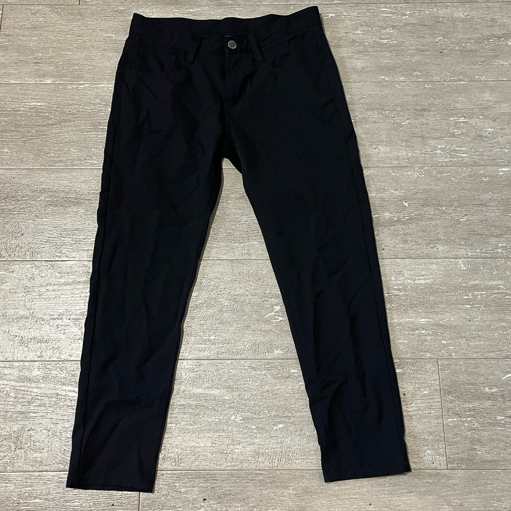 U-510 Pants Mens 28x26 Black Straight Leg Casual Everyday